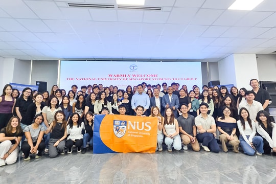 CT Group bắt tay cùng Đại học Quốc gia Singapore - NUS