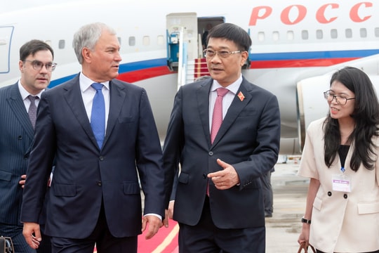 Chủ tịch Duma Quốc gia Quốc hội Liên bang Nga Vyacheslav Volodin thăm chính thức Việt Nam
