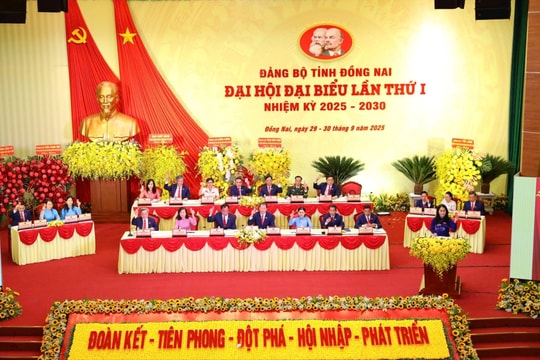 Khai mạc phiên trù bị Đại hội Đại biểu Đảng bộ tỉnh Đồng Nai lần thứ 1, nhiệm kỳ 2025-2030