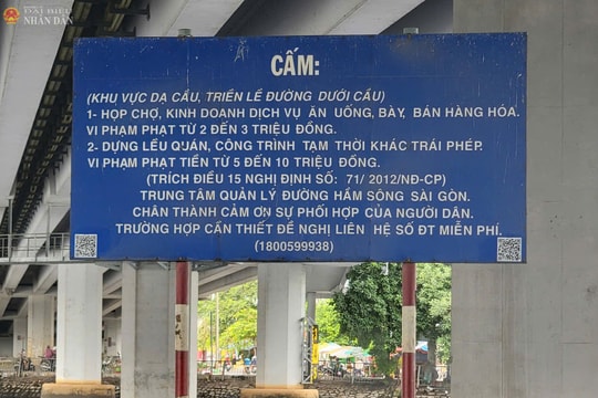 5 khu vực cầu đường bị lấn chiếm, sử dụng trái phép tại TP. Hồ Chí Minh