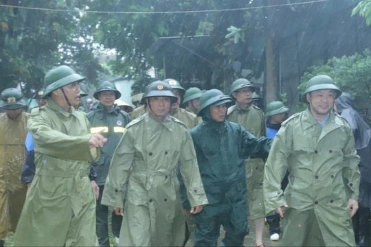 Thanh Hóa: Chủ động ứng phó với nguy cơ lũ quét, sạt lở đất sau bão số 10