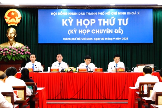 HĐND TP. Hồ Chí Minh Khai mạc Kỳ họp chuyên đề thứ Tư, xem xét thông qua 41 Nghị quyết