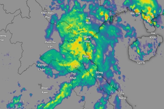 Bão số 10 BUALOI suy yếu thành áp thấp nhiệt đới, mưa lớn kéo dài