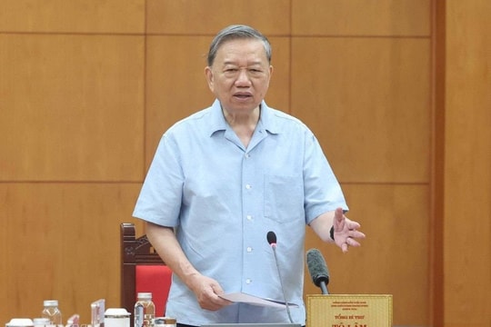 Tổng Bí thư Tô Lâm chủ trì Cuộc họp Thường trực Ban Chỉ đạo Trung ương về phòng, chống tham nhũng, lãng phí, tiêu cực