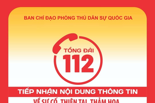 Gặp tình huống khẩn cấp về mưa lũ, người dân cần gọi ngay tổng đài 112