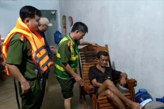 Lâm Đồng: Công an xã Trà Tân chủ động ứng phó bão số 10, bảo đảm an toàn cho Nhân dân