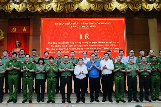 Công an TP. Hồ Chí Minh phát động cao điểm tấn công, trấn áp các loại tội phạm