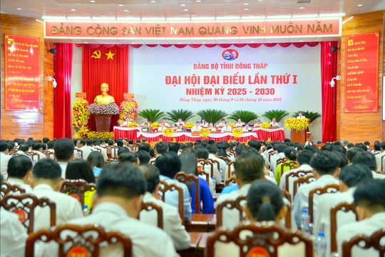 Đại hội đại biểu Đảng bộ tỉnh Đồng Tháp hoàn thành các nội dung, chương trình đề ra