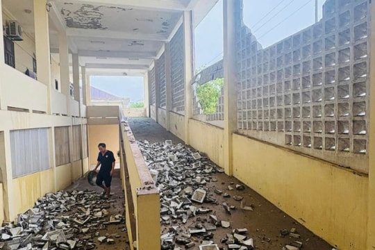 Ngành Y tế Nghệ An thiệt hại gần 27 tỷ đồng do bão số 10