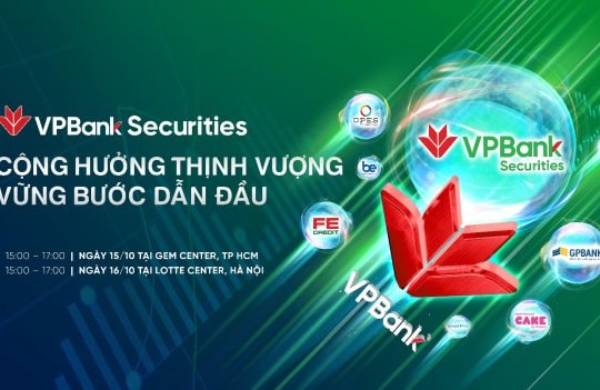 Trước thềm IPO, VPBankS tổ chức hai roadshow tại Hà Nội và TP. Hồ Chí Minh
