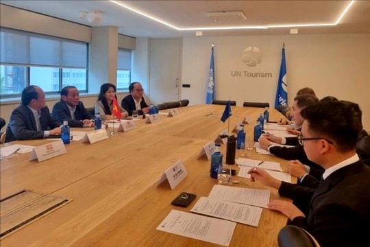 Thúc đẩy hợp tác Việt Nam - UN Tourism ngày càng thực chất, hiệu quả