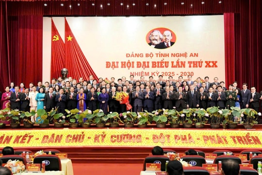 Nghệ An: 68 đồng chí được bầu vào Ban Chấp hành Đảng bộ tỉnh Khóa XX, nhiệm kỳ 2025 - 2030