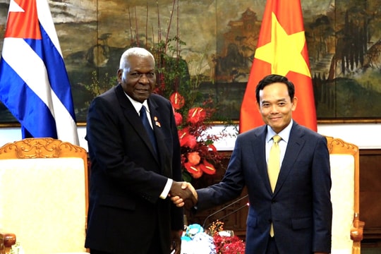 Lãnh đạo TP. Hồ Chí Minh hội kiến Chủ tịch Quốc hội Cuba