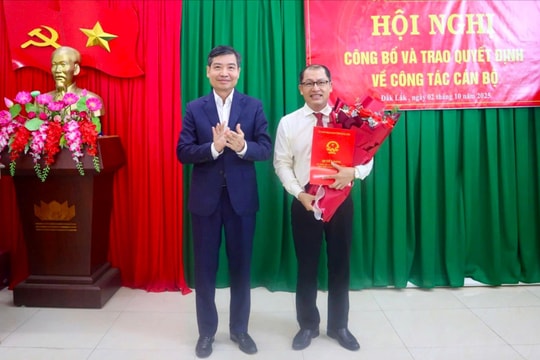 Đắk Lắk: Bổ nhiệm Giám đốc Ban Quản lý dự án giao thông và nông nghiệp