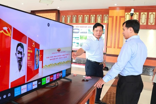 Đại hội đại biểu Đảng bộ tỉnh Tây Ninh được tổ chức theo mô hình "Đại hội số"