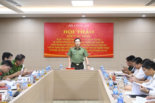 Bảo đảm tiến độ 2 Đề án Chính phủ giao Bộ Công an chủ trì, soạn thảo