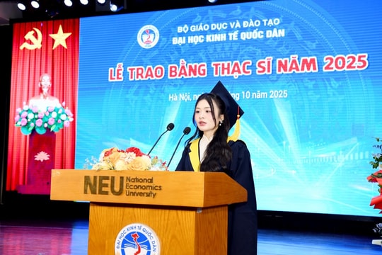 Đại học Kinh tế Quốc dân trao bằng thạc sĩ cho 784 học viên