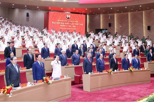 Tổng Bí thư Tô Lâm dự, chỉ đạo Đại hội Đảng bộ Công an Trung ương lần thứ VIII, nhiệm kỳ 2025 - 2030