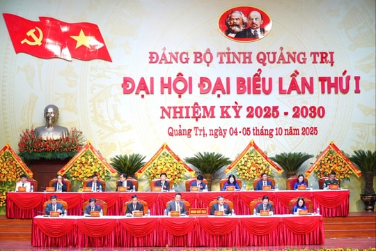 Đại hội đại biểu Đảng bộ tỉnh Quảng Trị lần thứ I, nhiệm kỳ 2025 - 2030 tiến hành phiên trù bị