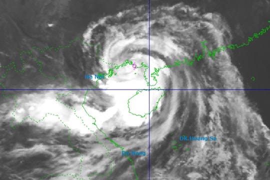 Cập nhật: Bão số 11 MATMO di chuyển vào vịnh Bắc Bộ, cách Móng Cái (Quảng Ninh) khoảng 110km