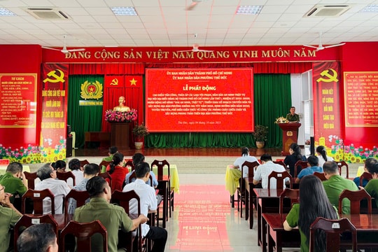 Công an TP. Hồ Chí Minh: Tổ công tác "3 trong 1", giữa vững an ninh trật tự từ cơ sở