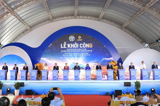 Khởi công Nhà hát Opera Hà Nội và Công viên văn hóa nghệ thuật chuyên đề bên Hồ Tây