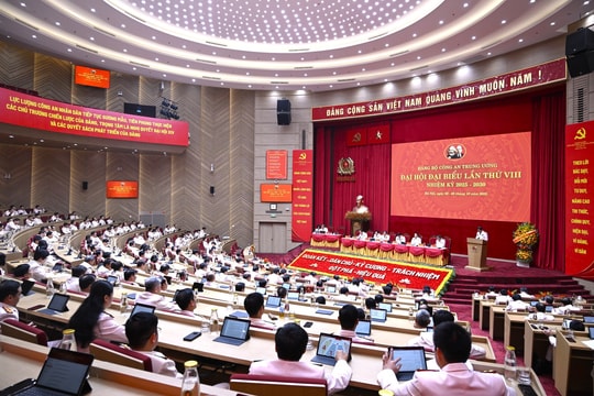 Đại hội đại biểu Đảng bộ Công an Trung ương lần thứ VIII tiếp tục ngày làm việc thứ ba