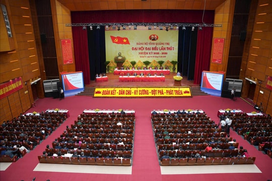 Khai mạc Đại hội đại biểu Đảng bộ tỉnh Quảng Trị lần thứ I