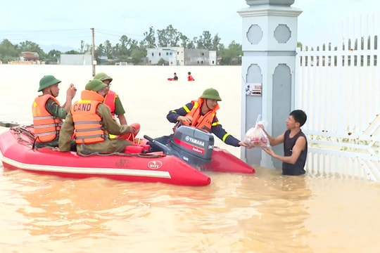 Đại tướng Lương Tam Quang: Lực lượng CAND quyết tâm ứng phó thiên tai, bảo đảm an toàn cao nhất cho Nhân dân
