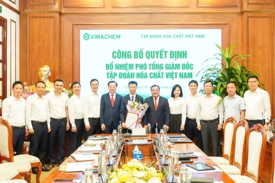 Ông Nguyễn Văn Luyện được bổ nhiệm giữ chức Phó Tổng Giám đốc Tập đoàn Hóa chất Việt Nam