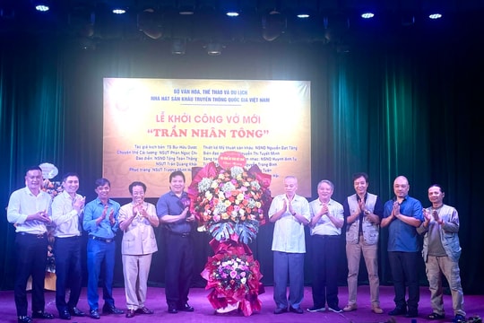 Khởi công tác phẩm sân khấu về Phật hoàng Trần Nhân Tông