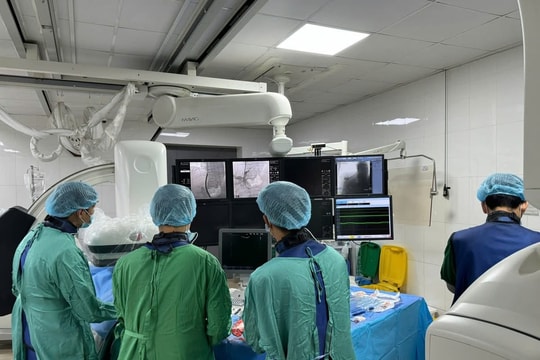 Bệnh viện Thanh Nhàn làm chủ kỹ thuật TIPS cứu bệnh nhân xơ gan nặng