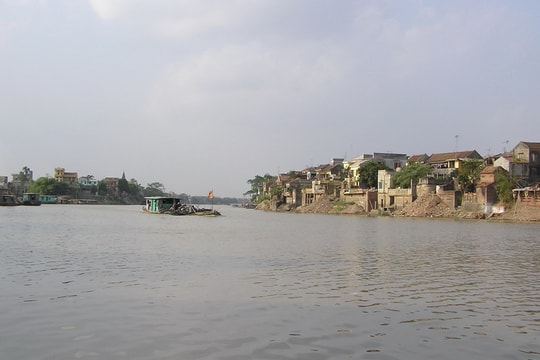 Ngày 7/10, lũ trên sông Cầu tại Thái Nguyên vượt mức lịch sử năm 2024