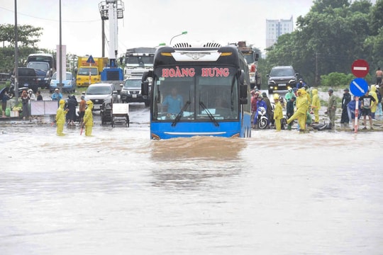 Thông tin đợt mưa lớn ở các tỉnh miền Bắc và thủ đô Hà Nội hiện nay