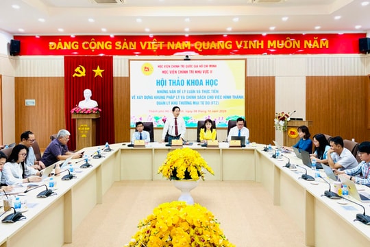 Xây dựng khung pháp lý và chính sách để hình thành, quản lý Khu thương mại tự do