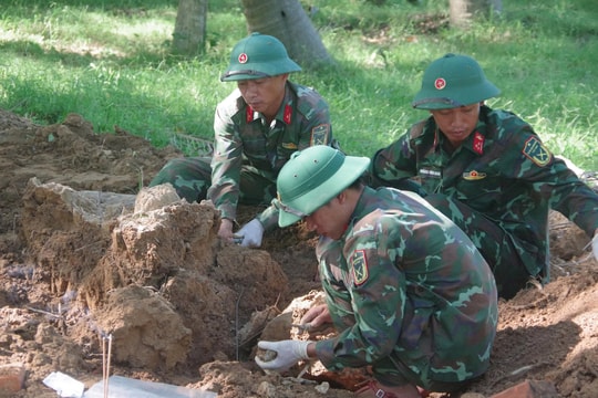 Quảng Trị: Phát hiện quy tập 29 hài cốt liệt sĩ tại Khu di tích Quốc gia đặc biệt Thành cổ