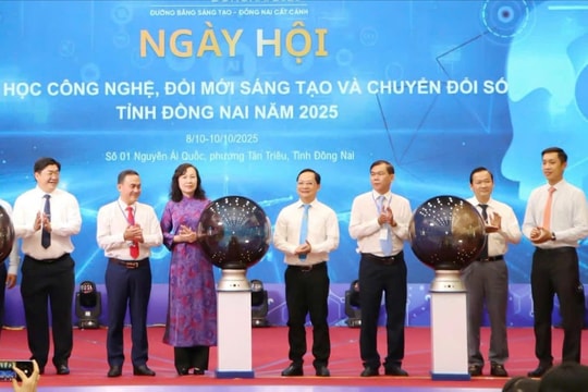 Ngày hội khoa học, công nghệ, đổi mới sáng tạo và chuyển đổi số