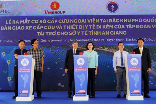 Đặc khu Phú Quốc vận hành Cơ sở cấp cứu Ngoại viện chuẩn quốc tế đầu tiên tại Việt Nam