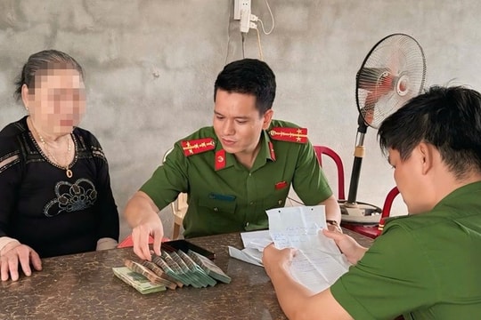 Kịp thời ngăn chặn vụ chuyển 300 triệu đồng của cụ bà 75 tuổi cho đối tượng giả “cán bộ điều tra”