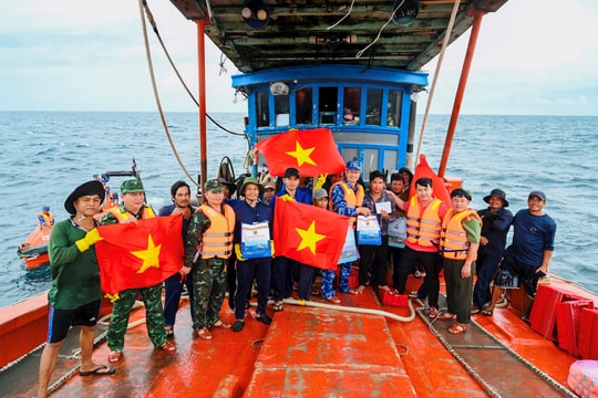 Vùng Cảnh sát biển 3 kiểm tra tàu hàng, tàu cá trên biển