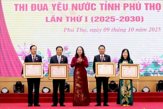 Phú Thọ: Đại hội Thi đua yêu nước tỉnh lần thứ I, giai đoạn 2025 – 2030 thành công tốt đẹp