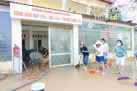 Ngành Y tế Thái Nguyên khẩn trương khắc phục hậu quả bão lũ, khôi phục hoạt động khám chữa bệnh