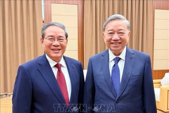 Vietnamese Party leader meets with Chinese Premier in Pyongyang