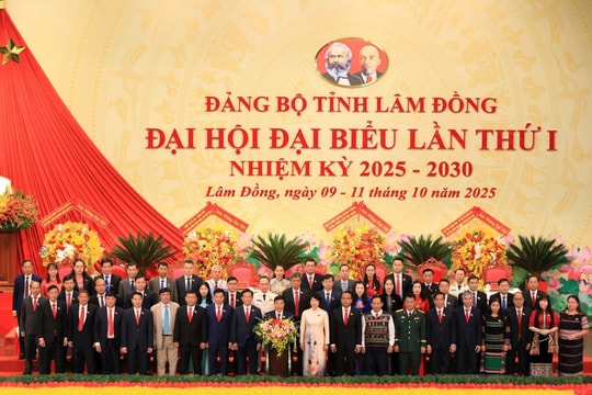 Bế mạc Đại hội đại biểu Đảng bộ tỉnh Lâm Đồng lần thứ I, nhiệm kỳ 2025 - 2030