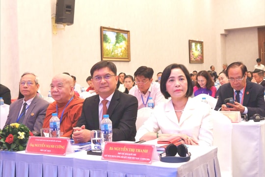 Phó Chủ tịch Quốc hội Nguyễn Thị Thanh dự Diễn đàn Doanh nghiệp Việt Nam - Campuchia tại TP. Hồ Chí Minh