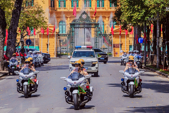 Phân luồng giao thông phục vụ Đại hội Đại biểu Đảng bộ TP. Hà Nội từ ngày 15-17/10