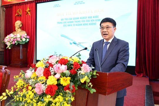 Phó Chủ tịch Quốc hội Vũ Hồng Thanh dự hội thảo về vai trò của doanh nghiệp nhà nước