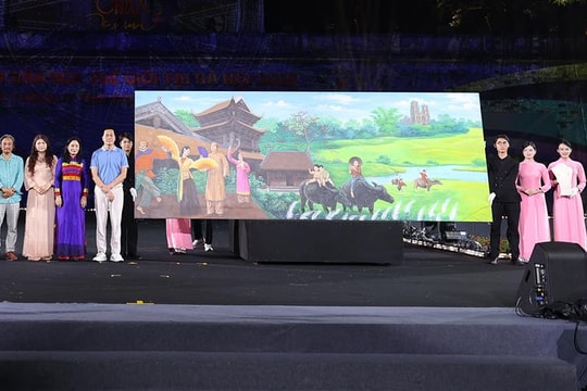 SHB và T&T Group đấu giá bức tranh 1 tỷ đồng để ủng hộ đồng bào vùng lũ