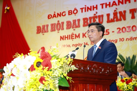 Nguyen Doan Anh re-elected as Thanh Hoa Party Committee Secretary