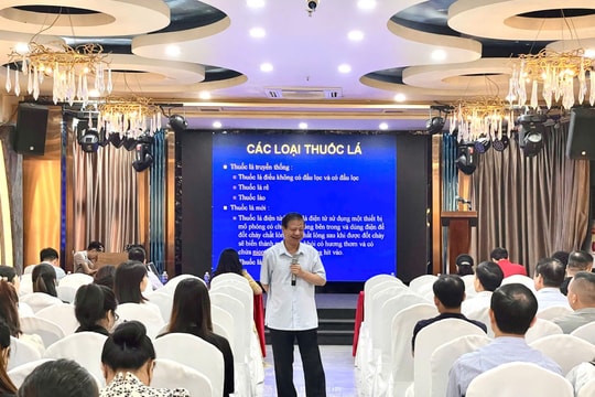 Tập huấn về phòng chống tác hại thuốc lá cho 400 cán bộ y tế tại Hải Phòng